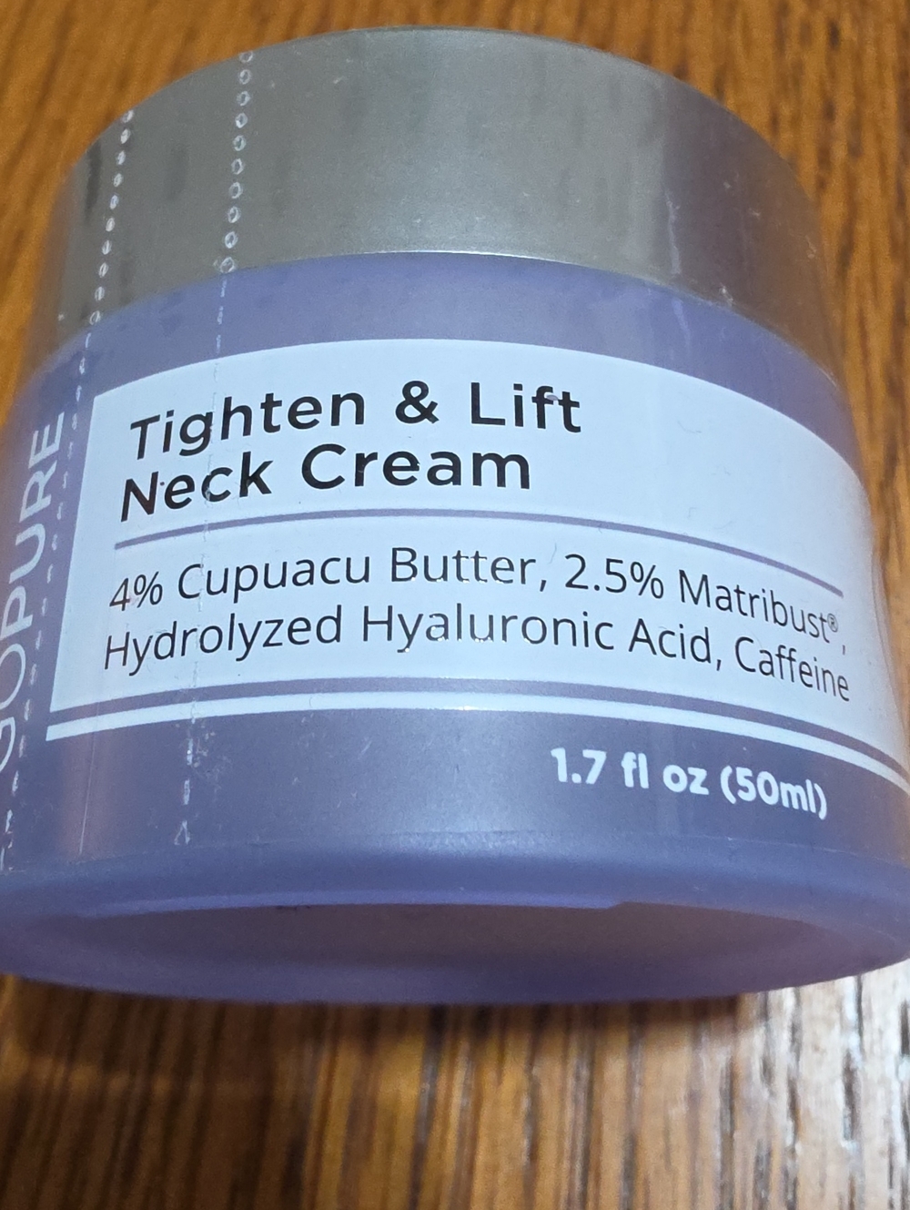 Tighten & Lift Neck Cream — Purple Firming Moisturizer